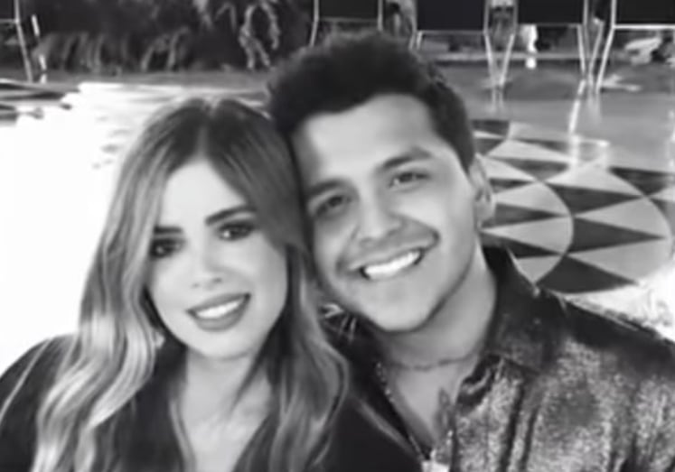 María Fernanda Guzmán y Christian Nodal