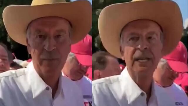 Este es el montaje de Vicente Fox exigiendo que le regresen su pensión.