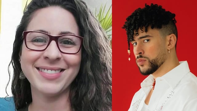 Andrea Ruiz y Bad Bunny