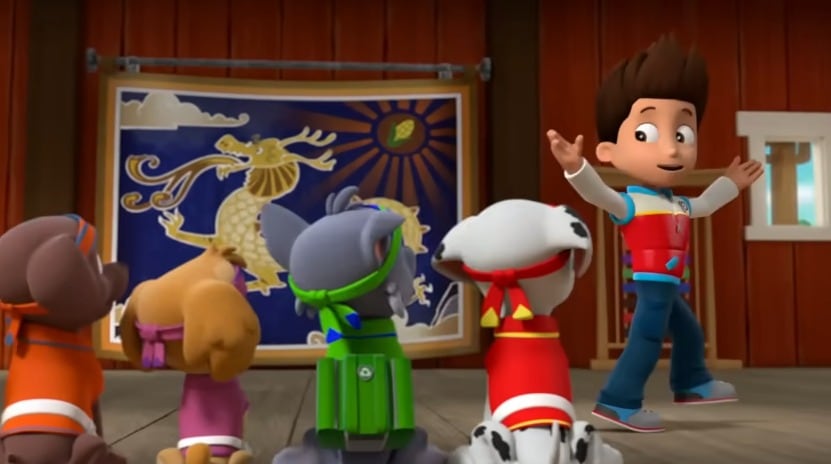 Paw Patrol Día Mundial del karate