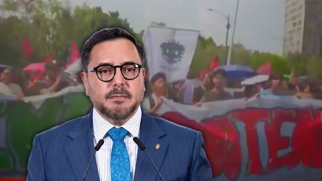 Alumnos del IPN marchan a Segob para exigir renuncia de Arturo Reyes Sandoval