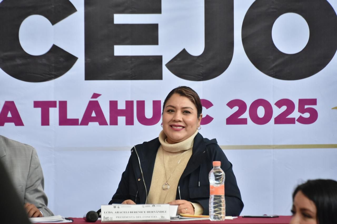 Berenice Hernández Calderón, alcaldesa de Tláhuac