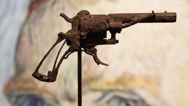 Revólver pistola van Gogh