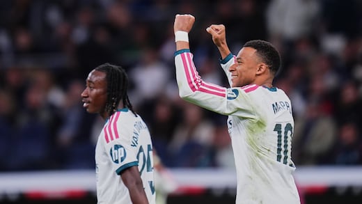 Real Madrid golea a Sevilla con doblete de Mbappé en LaLiga