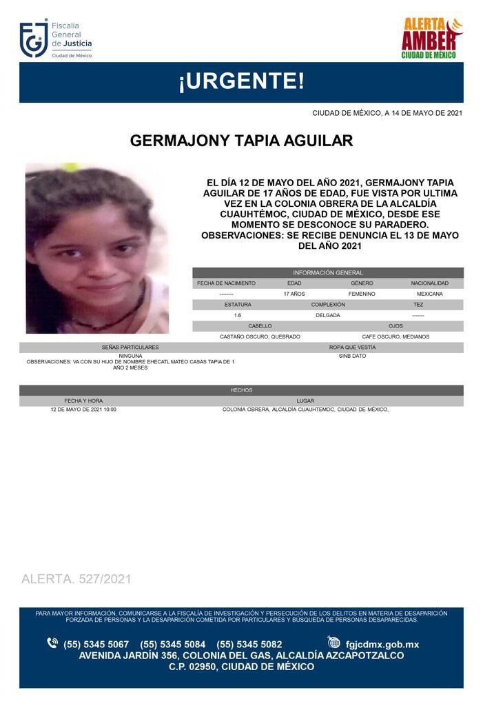 Ficha de búsqueda de Germajony