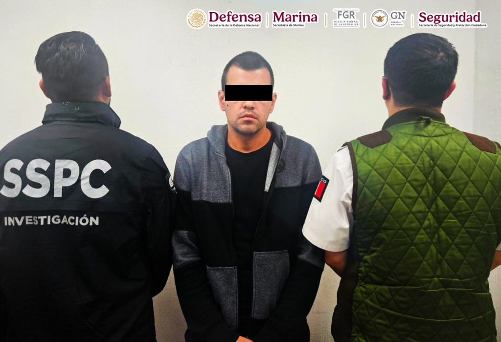 Detienen en CDMX a dos fugitivos buscados por Estados Unidos