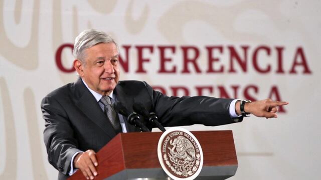 El presidente López Obrador