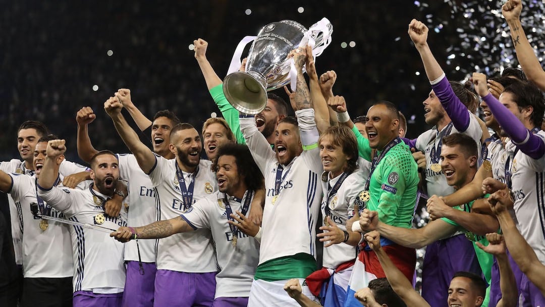 El Real Madrid se corona campeón de la Champions League.