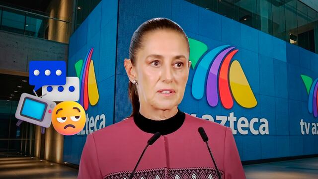 Claudia Sheinbaum niega censura y reconoce desacuerdos con programación de TV Azteca
