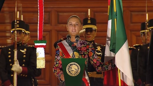 Gracias, presidenta, por la hermosa solemnidad del Grito