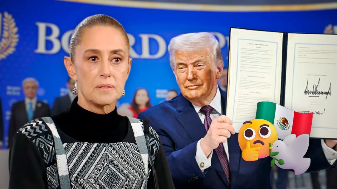 Trump invita a México a Junta de Paz en Gaza; Sheinbaum dará respuesta en días