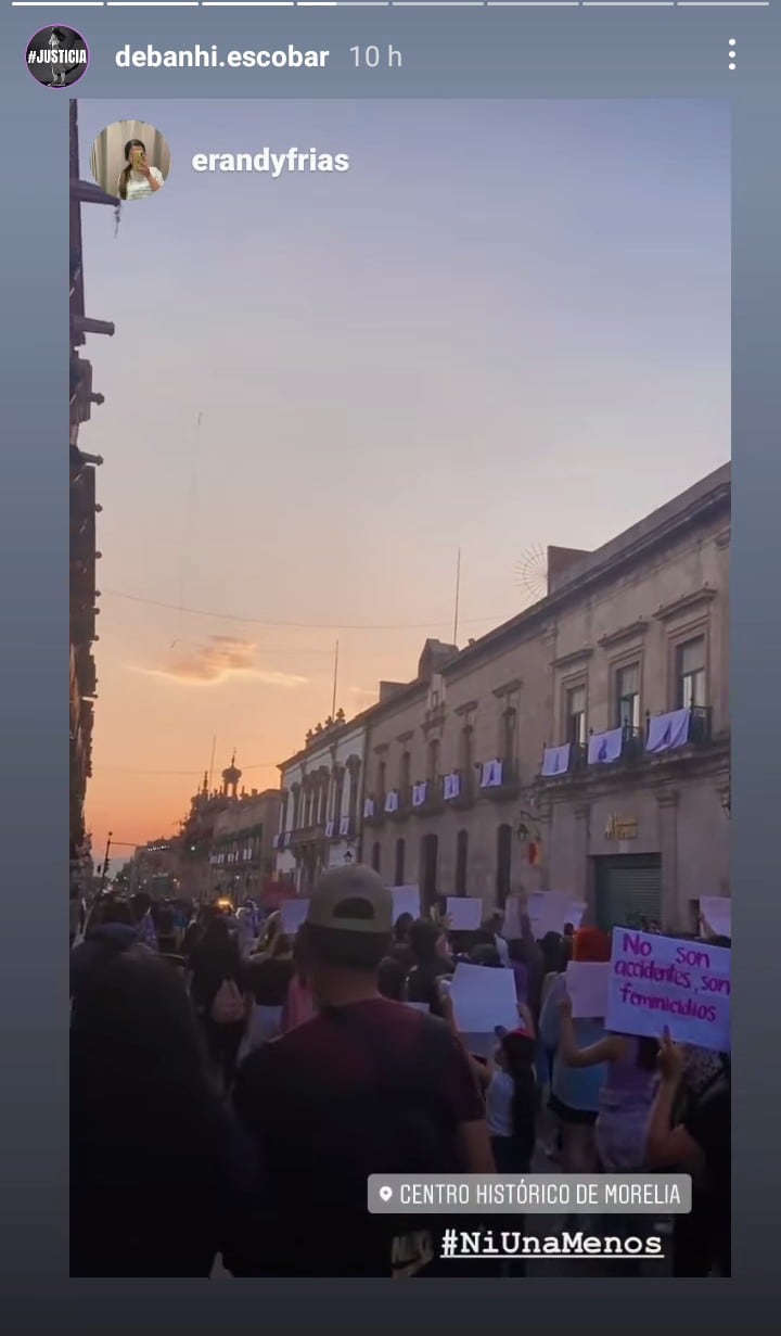 Manifestaciones por Debanhi