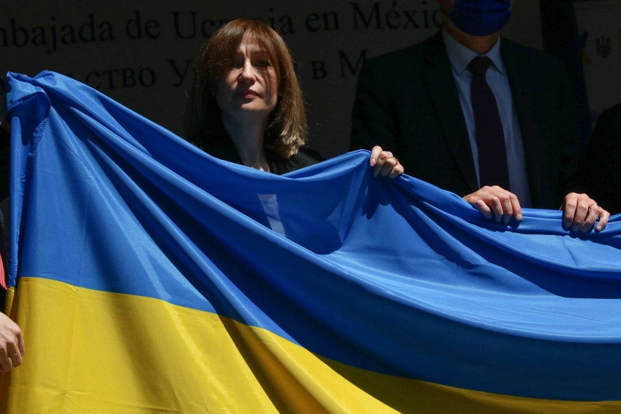 Oksana Dramarétska, embajadora de Ucrania en México,