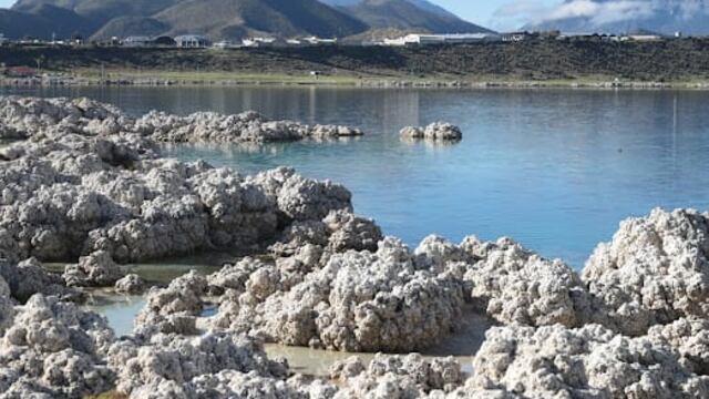 Laguna de Alchichica en Puebla