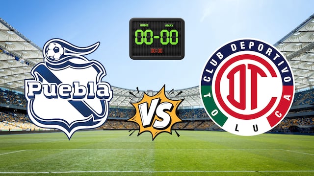 Puebla y Toluca se medirán en un partido parejo en el Cuauhtémoc