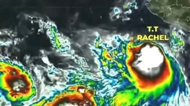 SMN pide mantenerse alerta ante Rachel por su rápido desplazamiento