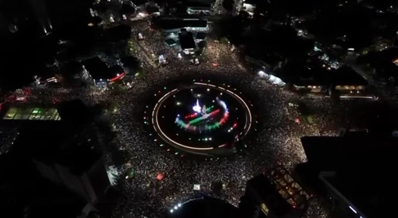 Más de 270 mil personas en concierto de Alejandro Fernández en La Minerva