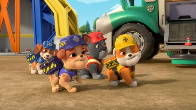 Rubble y su Equipo de Paw Patrol
