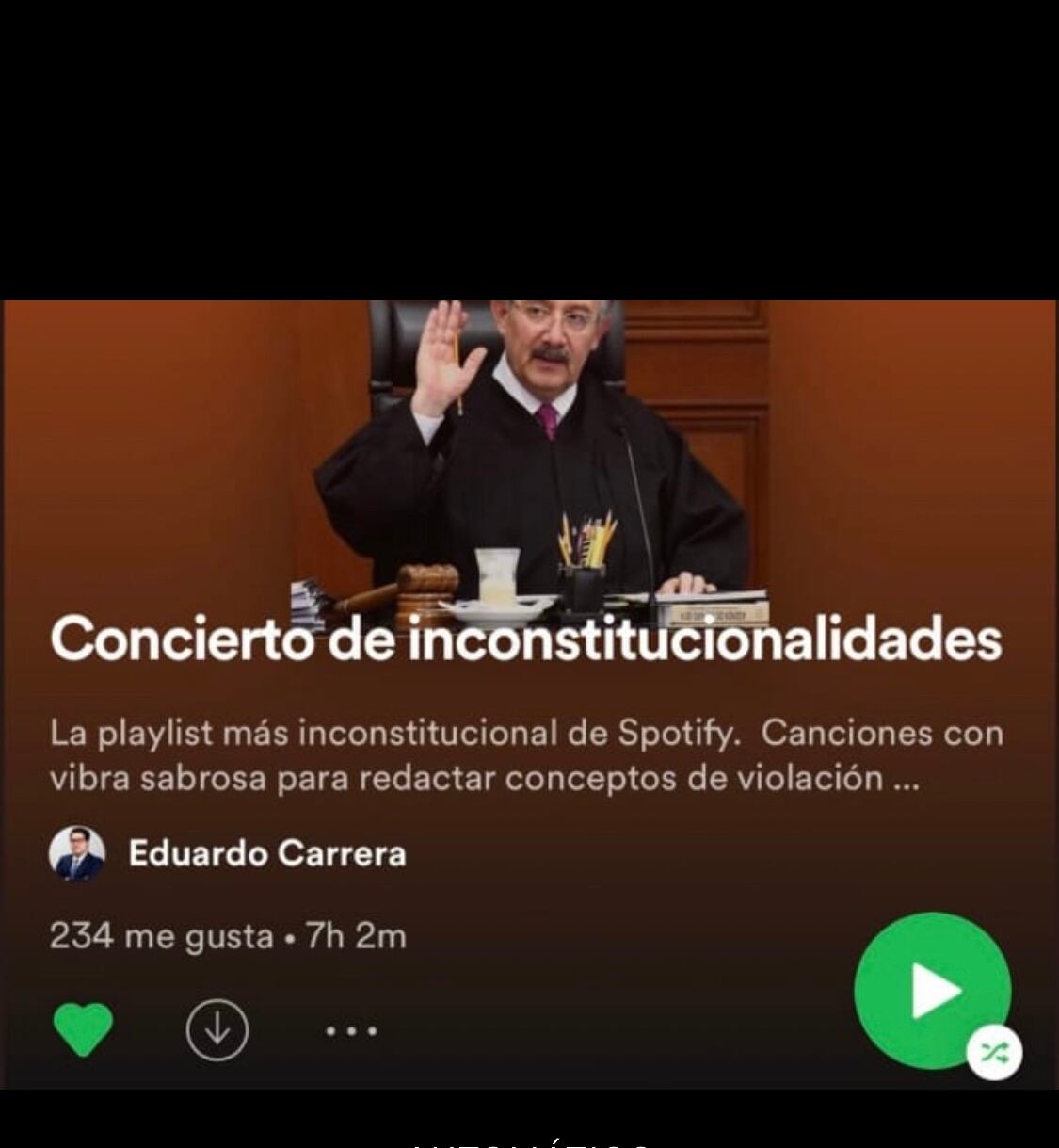 El ministro se puso rumbero