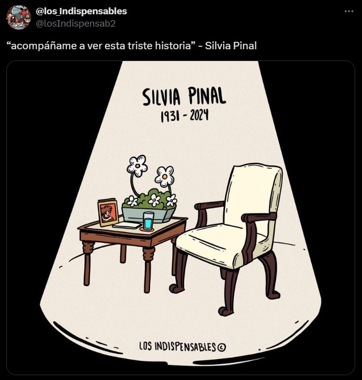 Memes por la muerte de Silvia Pinal