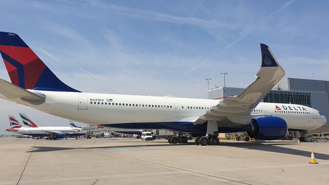 Avión de Delta Airlines