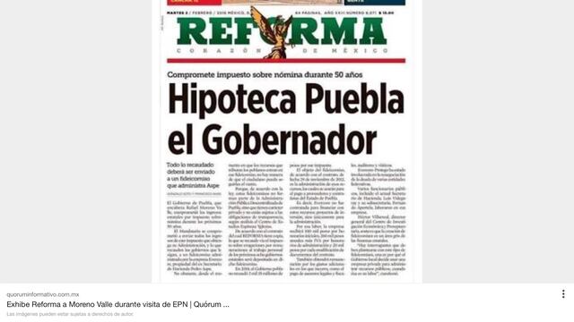 Puebla, en crisis por su mal gobierno
