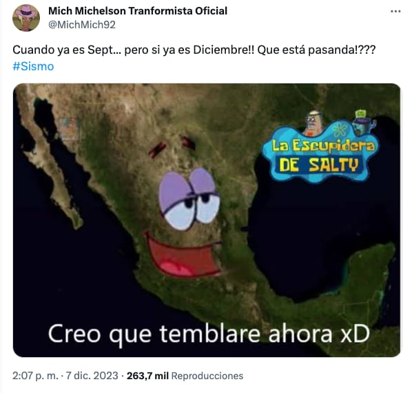 Memes del sorpresivo sismo de 5.8 en CDMX