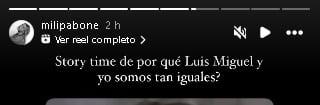 Milagros, supuesta hijo no reconocida de Luis Miguel, se burla del chisme.