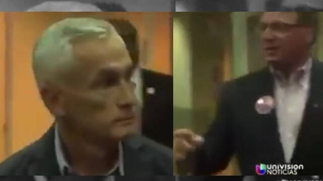 “Lárgate de mi país”: racista seguidor de Donald Trump agrede a Jorge Ramos (VIDEO)