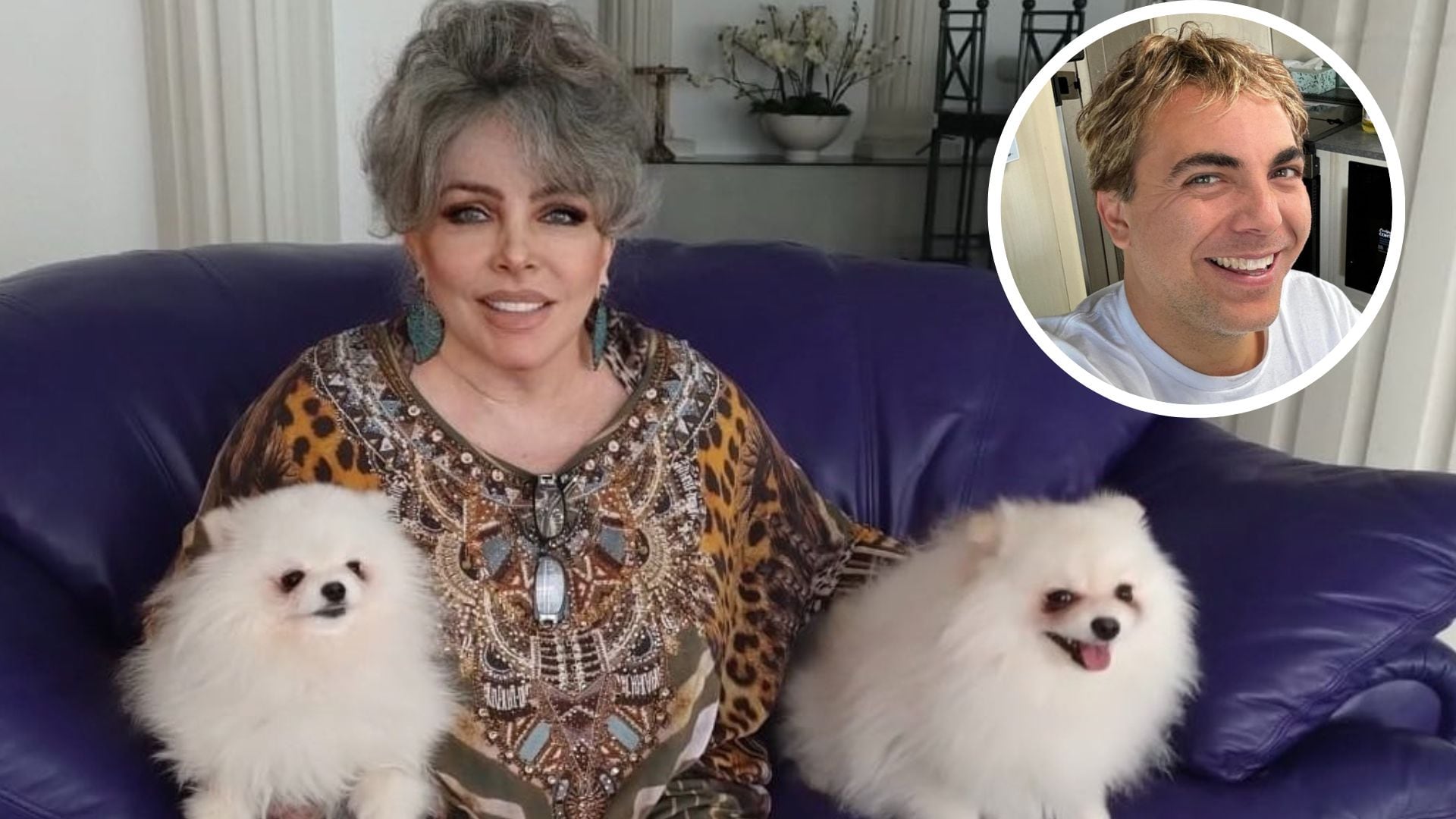 ¿Y Cristian Castro? La foto del cumpleaños de Verónica Castro celebrando sin él