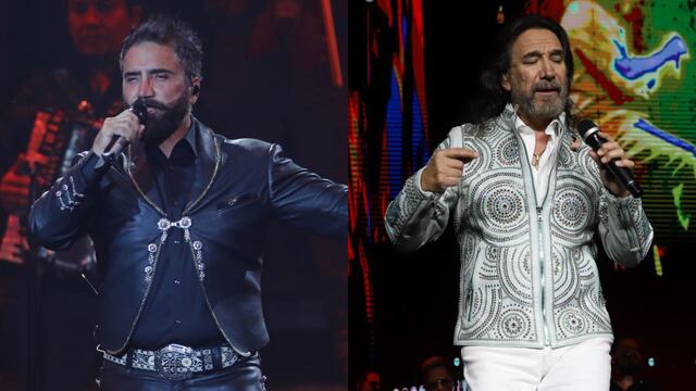 Alejandro Fernández y Marco Antonio Solís.