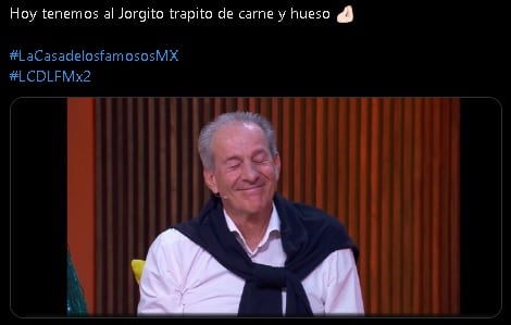 Fans de La Casa de los Famosos México 2024 celebran al presencia de Jorge Trapito, esposo de Shanik Berman.
