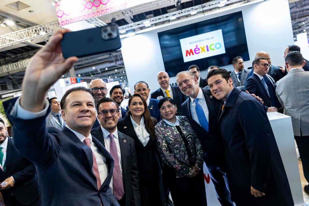 Samuel García inaugura el Pabellón México en la Hannover Messe
