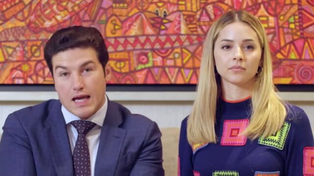 Mariana Rodríguez se muestra muy seria en video de Samuel García