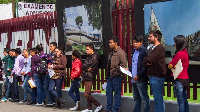 Aspirantes a nivel superior del IPN. Aplicación de examen.