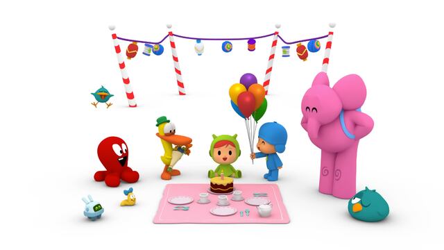 Pocoyó canta Las Mañanitas