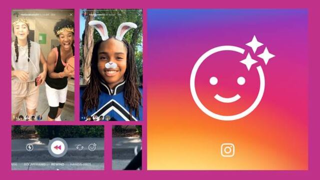 Las máscaras y el nuevo modo 'Retroceso' en Instagram