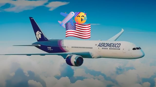 Aeroméxico celebra el fin de las restricciones de vuelos impuestas por Estados Unidos
