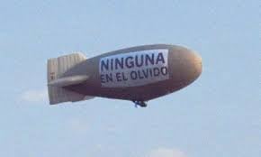 Globo "Ninguna en el olvido" recorre la CDMX
