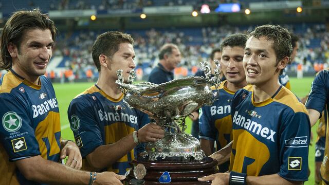 En el 2004 Pumas ganó el Trofeo Santiago Bernabéu.