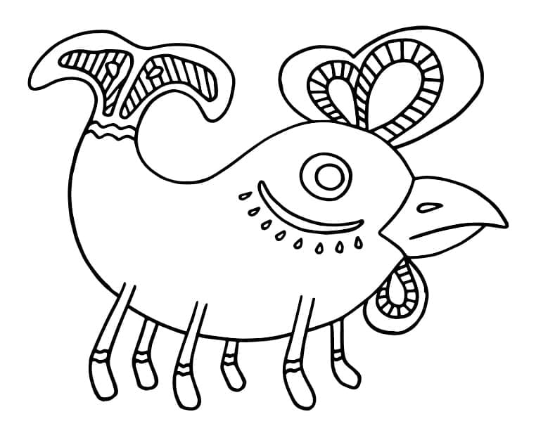 Dibujo de alebrijes