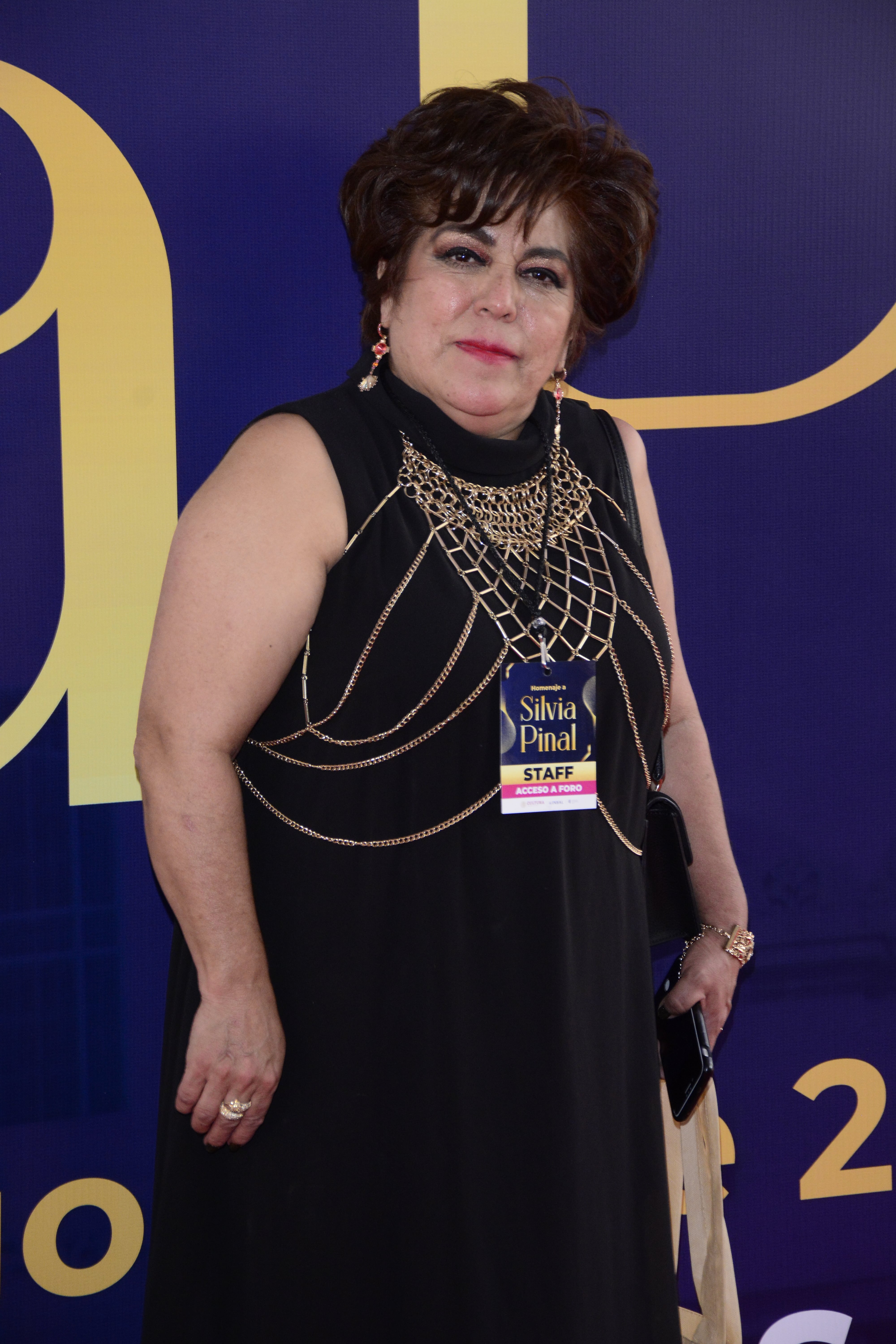 Efigenia Ramos, asistente de Silvia Pinal.