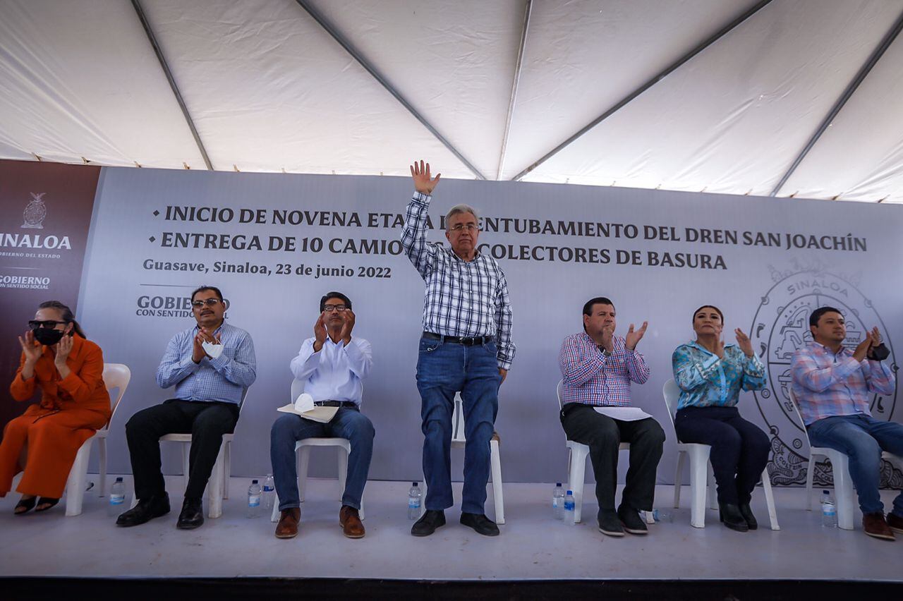 Rubén Rocha, gobernador de Sinaloa