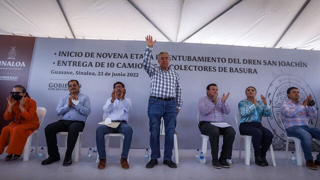 Rubén Rocha, gobernador de Sinaloa