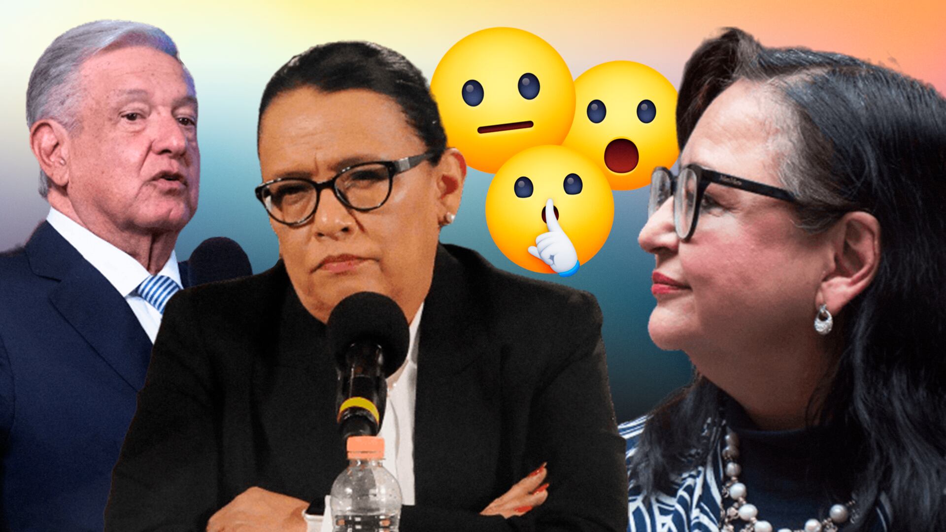 AMLO revela momento entre Rosa Icela Rodríguez y Norma Piña