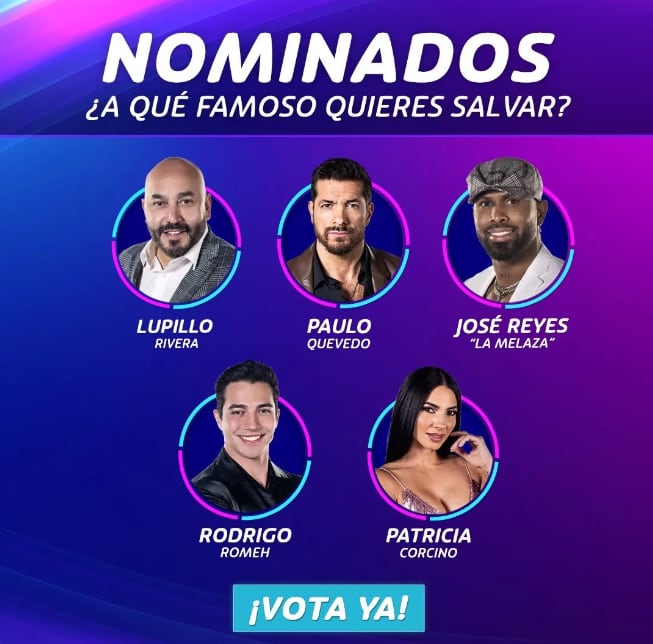 Nominados de La Casa de los Famosos 2024