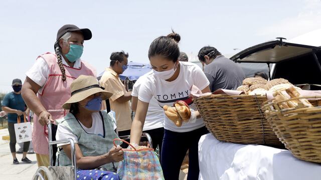 Personas en la calle