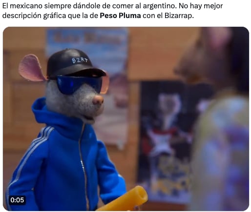 Session 55 de Bizarrap con Peso Pluma desata los memes