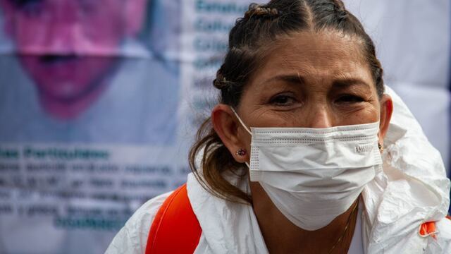 Familias de desaparecidos.