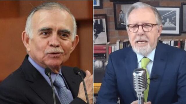 Alfonso Romo y Joaquín López Dóriga